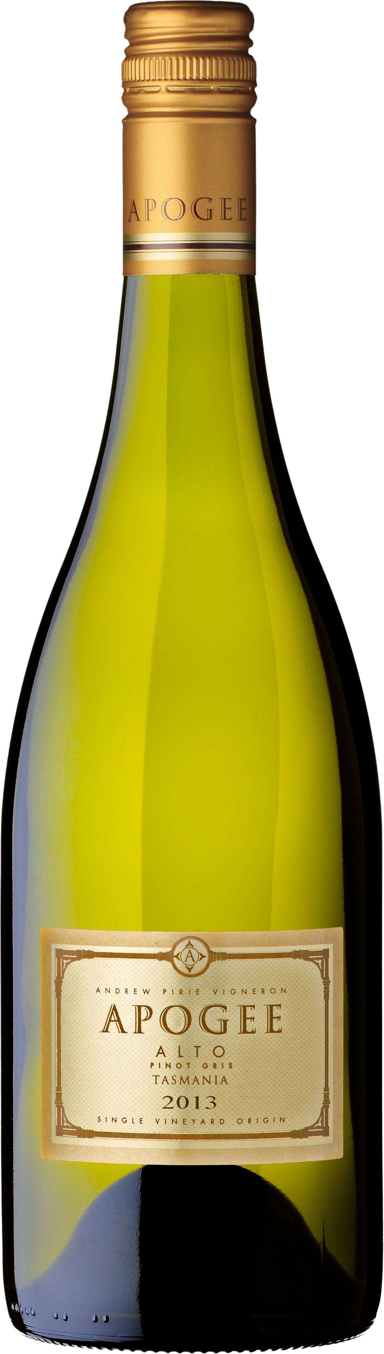 Apogee Alto Pinot Gris  2025 Tasmania bottle